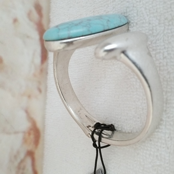 New Robert Lee Morris Soho Oval Stone Bracelet - Picture 5 of 10